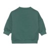 Groene sweater met smiley - Kids sweater little gang smile ocean green 